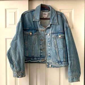 Oversized ZARA Jean Jacket